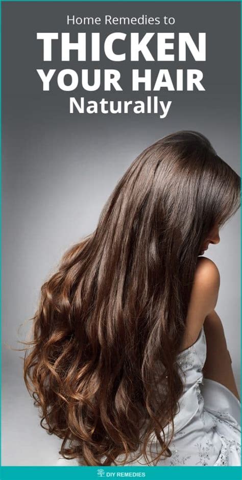To thicken natural hair, is the dream of many people. Home Remedies to Thicken your Hair Naturally