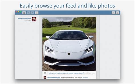 Photodesk is considered to be one of the best tools and is very popular among regular instagram users. Go for Instagram for Mac - Download
