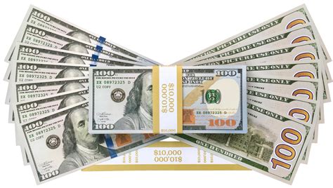 10000 New Style Dollar Stack 100 Full Print Prop Dollar Bills Big