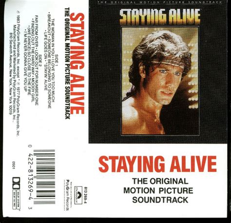 The Original Motion Picture Soundtrack Staying Alive 1983 Cassette