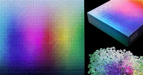 A 1000 Piece Cmyk Color Gamut Jigsaw Puzzle By Clemens Habicht Colossal
