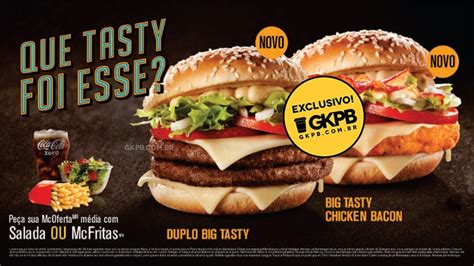 Mcdonald S Anuncia Duplo Big Tasty E Big Tasty Chicken Bacon Gkpb Geek Publicit Rio
