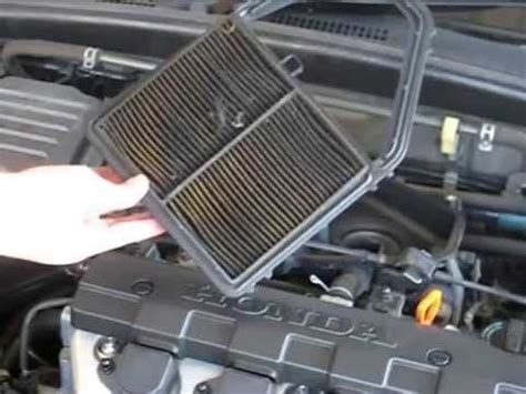 My 2002 honda civic interior fan to the ac and heater is not blowing what are the possible problems? Honda Civic 2001 air filter change | Honda civic, Cabin ...