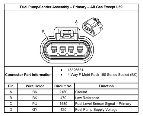 Wiring Diagram For Fuel Pump