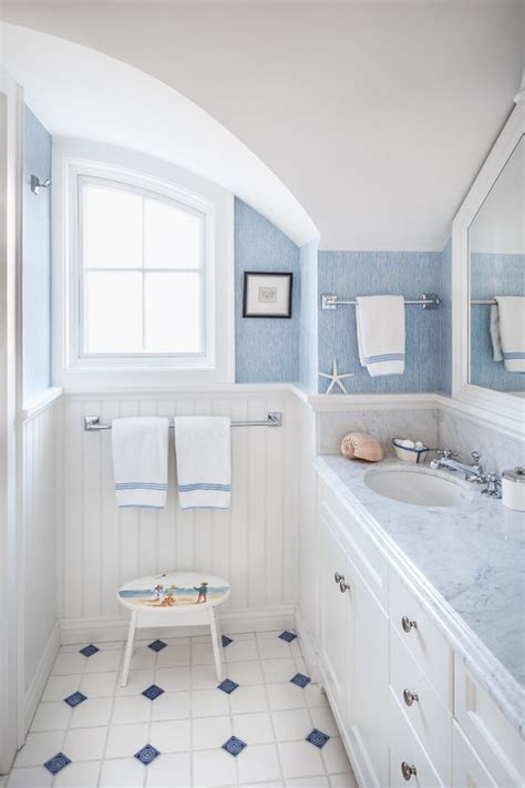 Nautical bathroom decoration should be a sailor's paradise, a home away from their home in the sea. Bathroom Designs That Bring Home the Beach - AOL Finance