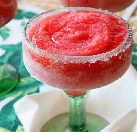 Frozen Limeade Strawberry Margarita Recipe Foodrecipestory
