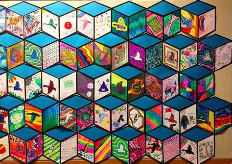 Cube Mural Inspired By Street Artist Thank Youx Collaborative Art