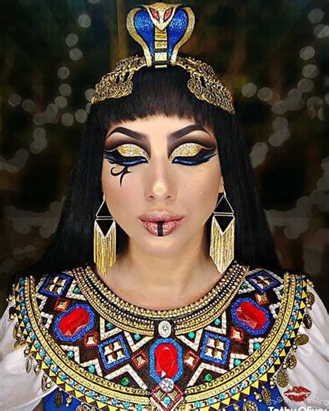 maquillaje de cleopatra o egipcia para halloween idisfraz ideas para tu disfraz