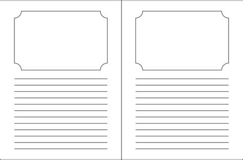 9 Best Images Of Book Folding Template Printable Free Printable