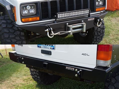 Xj Cherokee 84 01 Mj Comanche 84 91 Bumpers Tow Hooks And Acc