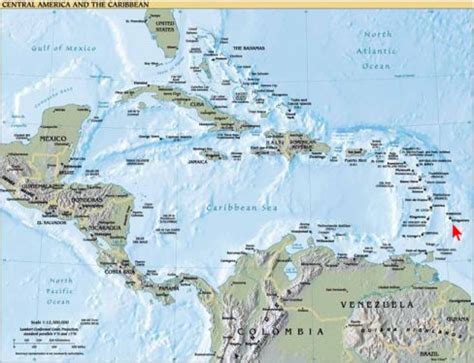Barbados Map And Barbados Satellite Images