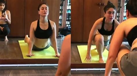 Kareena Kapoor ने किया Workout Video हुआ Viral Youtube