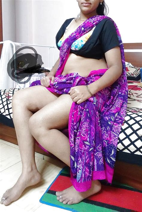 Desi Wife In Blue Saree Indian Desi Porn Set 171 13