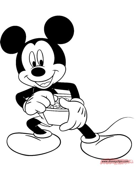 Coloring for girls and boys. Mickey Mouse Coloring Pages 5 | Disney Coloring Book