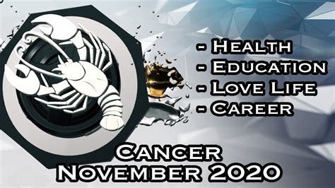 Cancer Horoscope November Monthly Horoscopes 2020 In Hindi Preview