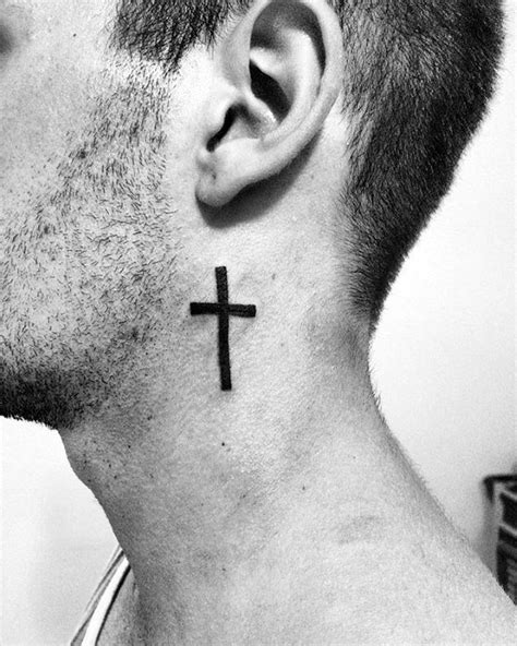 50 Simple Cross Tattoos For Men Religious Ink Design Ideas Blog