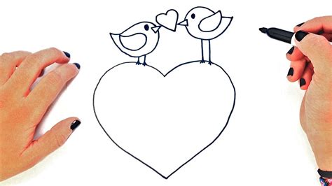 Como Dibujar El Amor Dibujos Románticos De Amor Youtube