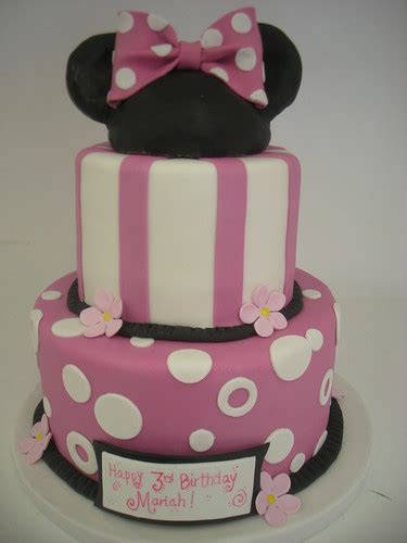 Adorable Minnie Mouse B Day Cake 660 Flickr