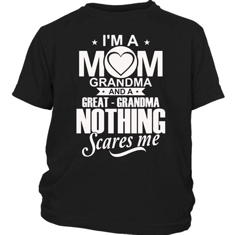 I'm A Mom Grandma Great Grandma Shirt | Grandma shirts, Mom and grandma, Shirts
