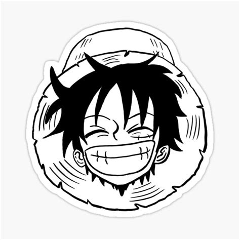Luffy Chibi Stickers Redbubble