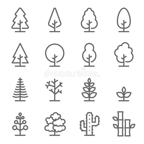 Web Icon Tree Stock Vector Illustration Of Diversity 24733828