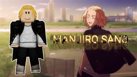 How To Make Manjiro Sanomikey Avatar In Roblox┃tokyo Revengers Youtube