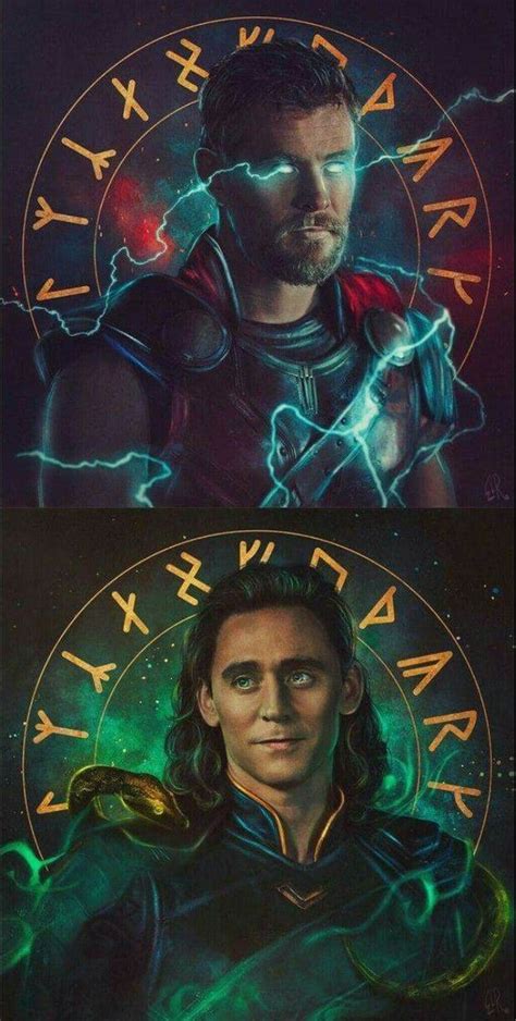 Pin Van Andrea Paulina Op Marvel Marvel Comics Thor Loki