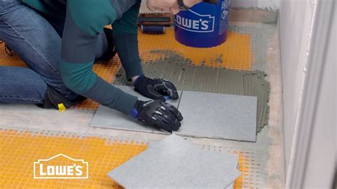 To properly install tile over concrete the bathroom slab floor needs to be smooth and level. How To Tile a Bathroom Floor - YouTube
