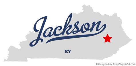 Map Of Jackson Ky Kentucky