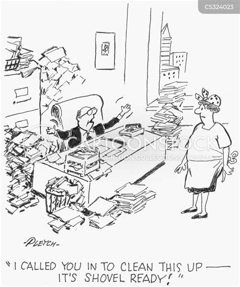 Messy Office Cartoons And Comics Funny Pictures From Cartoonstock