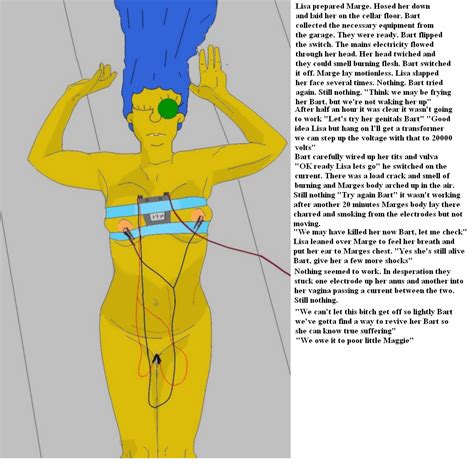 Rule 34 Blue Hair Breasts Color Dead English Text Female Female Only Hair Human Lying Marge