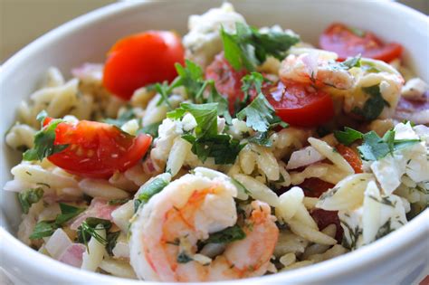 Roasted Shrimp With Feta And Orzo