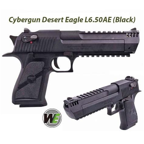 Cybergun Licensed Desert Eagle 50 L6 Gbb Pistol Black