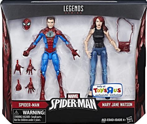 Marvel Legends Exclusives Spider Man And Mary Jane Watson