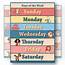 Learning Days Of The Week Chart For Toddlers – Young N Refined