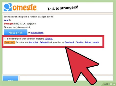 Omegle Verwenden Wikihow