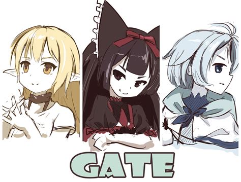 Anime Fandoms Gate Jieitai Ka No Chi Nite Kaku Tatakaeri