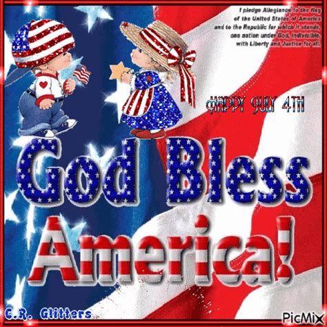 God Bless America And Happy July 4th Pictures Photos And Images For