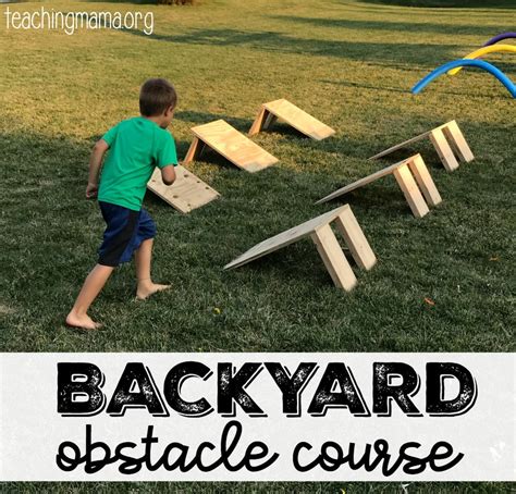 Easy Obstacle Course Ideas