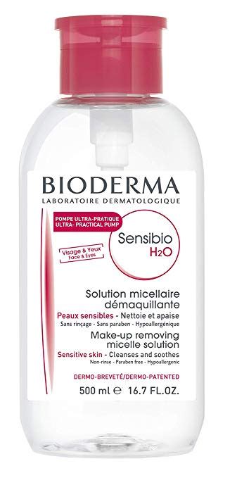 Bioderma Sensibio H2o Soothing Micellar Cleansing Water And Makeup Removing Solution