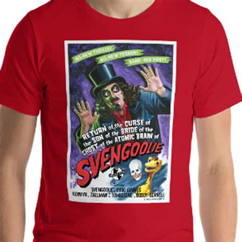 Browse The Complete Svengoolie Artist Collection T Shirts All