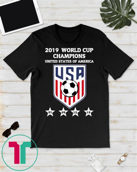 Unisex Tshirt Womens Soccer Tee T Usa America World Cup Football France Fifa 2019 Beautiful