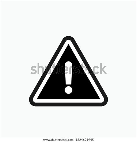 Triangle Warning Icon Tringular Exclamation Illustrations Stock Vector