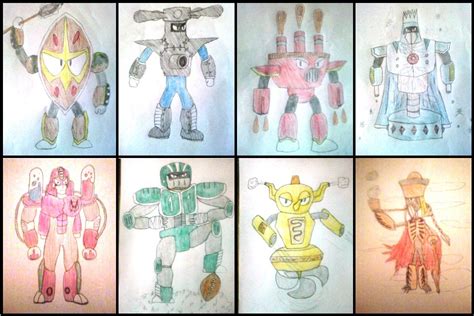 Mega Man 11 All Robot Masters By Alejandroii On Deviantart