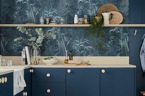 Kitchen Wallpaper Ideas Modern Ideas To Bring Colour And Pattern To