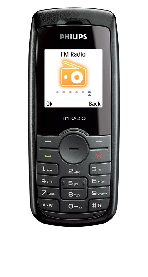 Mobile Phone Ct0193blk00 Philips