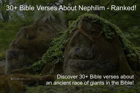 30 Bible Verses About Nephilim Ranked