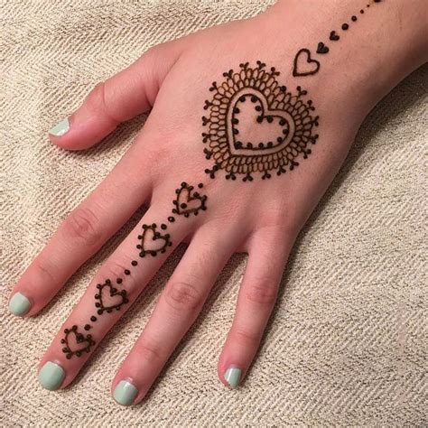 Heart Mehndi Design Images Pictures Ideas Henna Designs For Kids