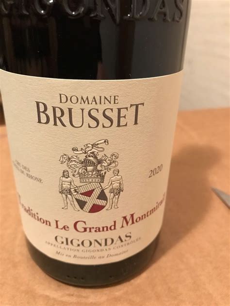 2020 Domaine Brusset Gigondas Tradition Le Grand Montmirail France