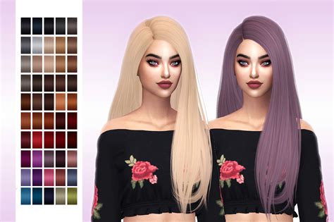 Sims 4 Hairs ~ Frost Sims 4 Simpliciaty S Melody Hair